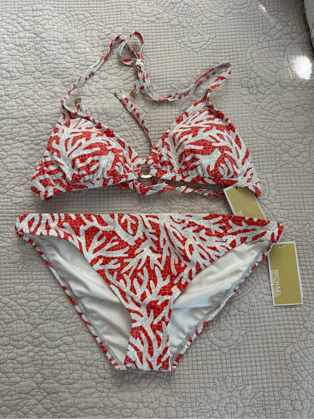 Michael Michael Kors Sea Coral Bikini Set